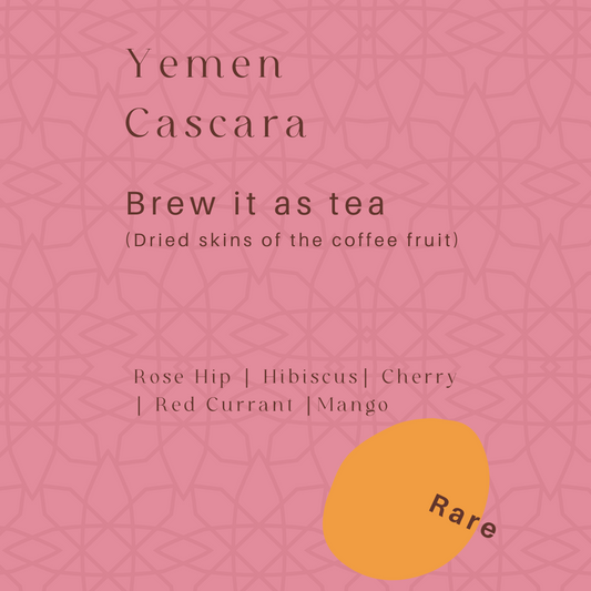 Yemen - Cascara (Qishr) 也門 - 卡斯卡拉